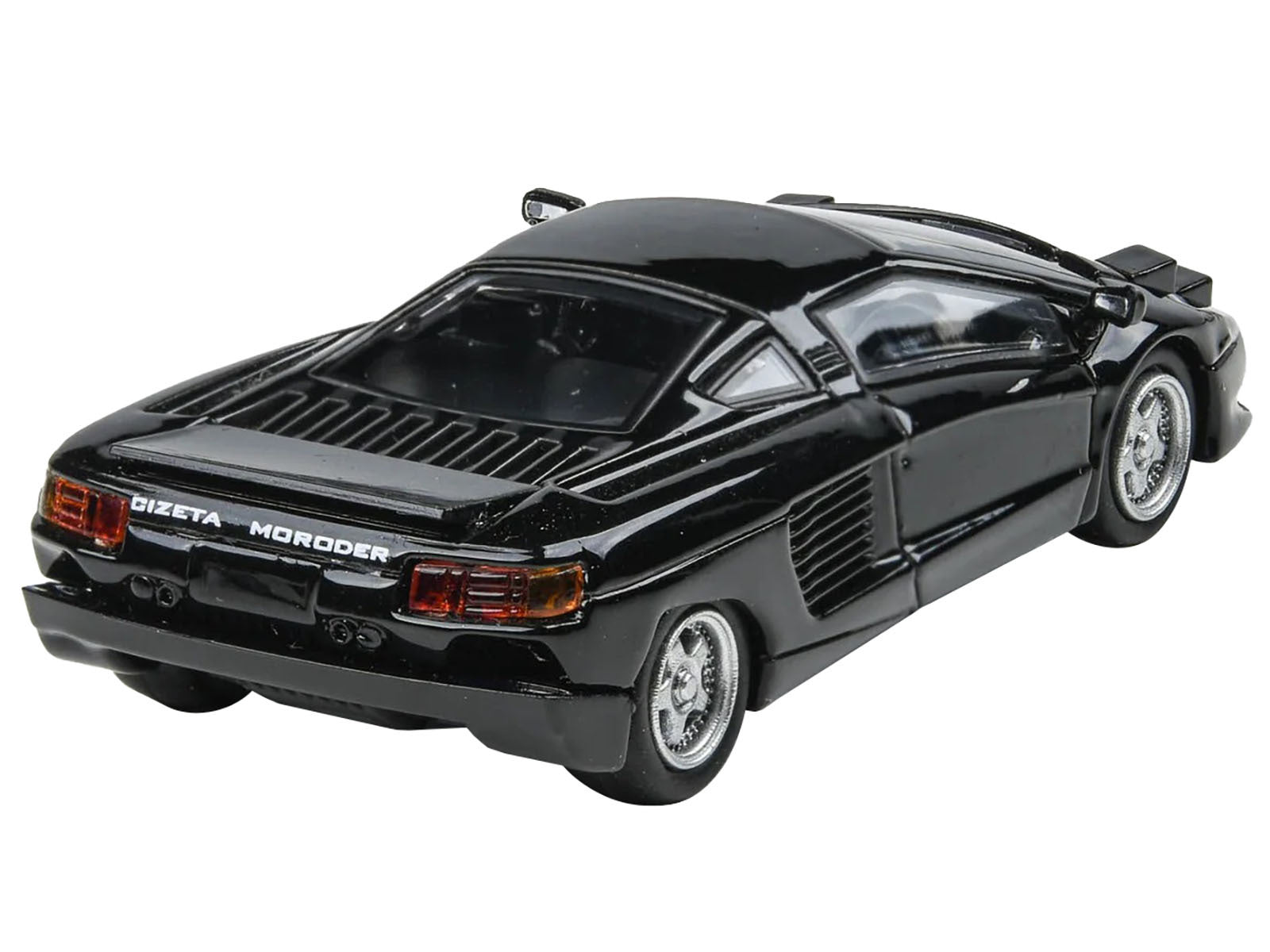 1991 Cizeta V16T Black 1/64 Diecast Model Car by Paragon Models Paragon