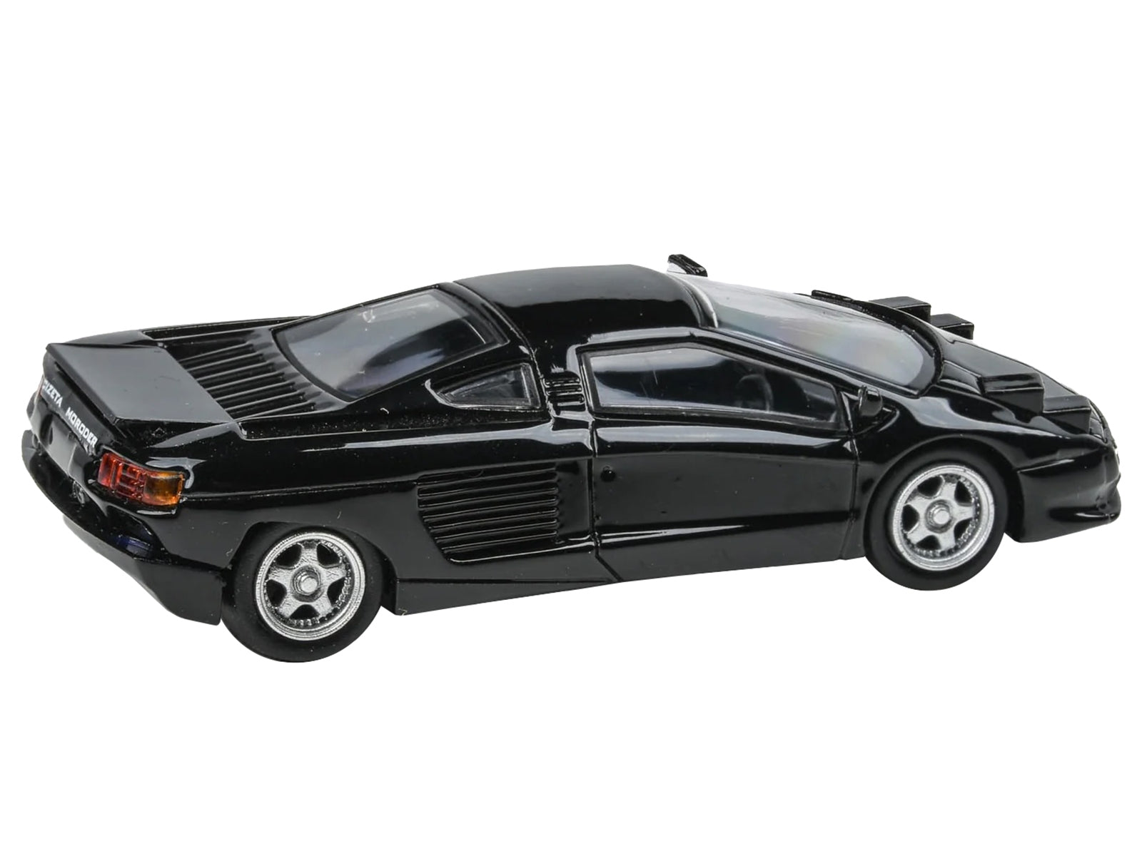 1991 Cizeta V16T Black 1/64 Diecast Model Car by Paragon Models Paragon