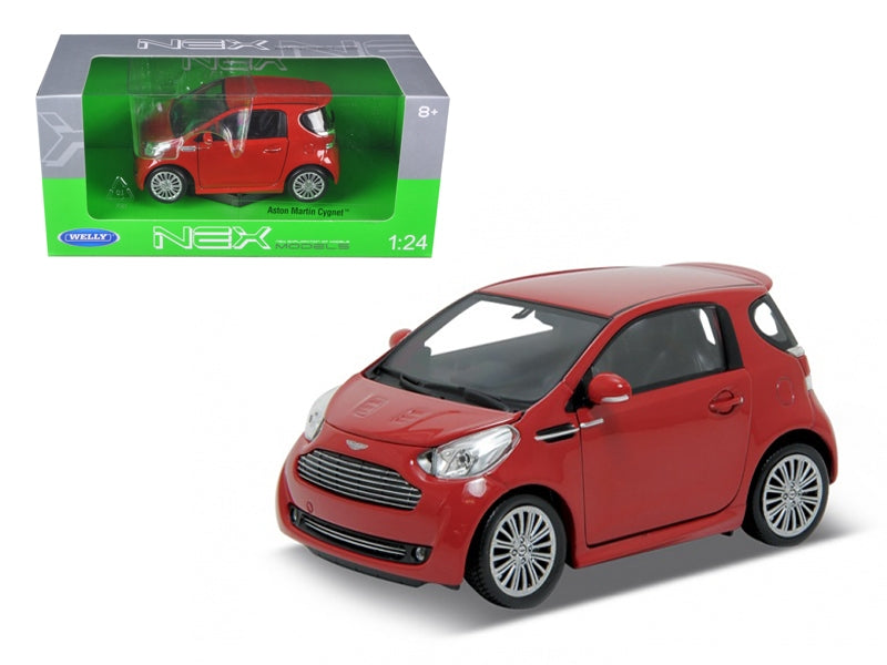 Aston Martin Cygnet Red 1/24 Diecast Car Model by Welly Welly