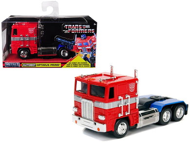 G1 Autobot Optimus Prime Truck Red with Robot on Chassis from 