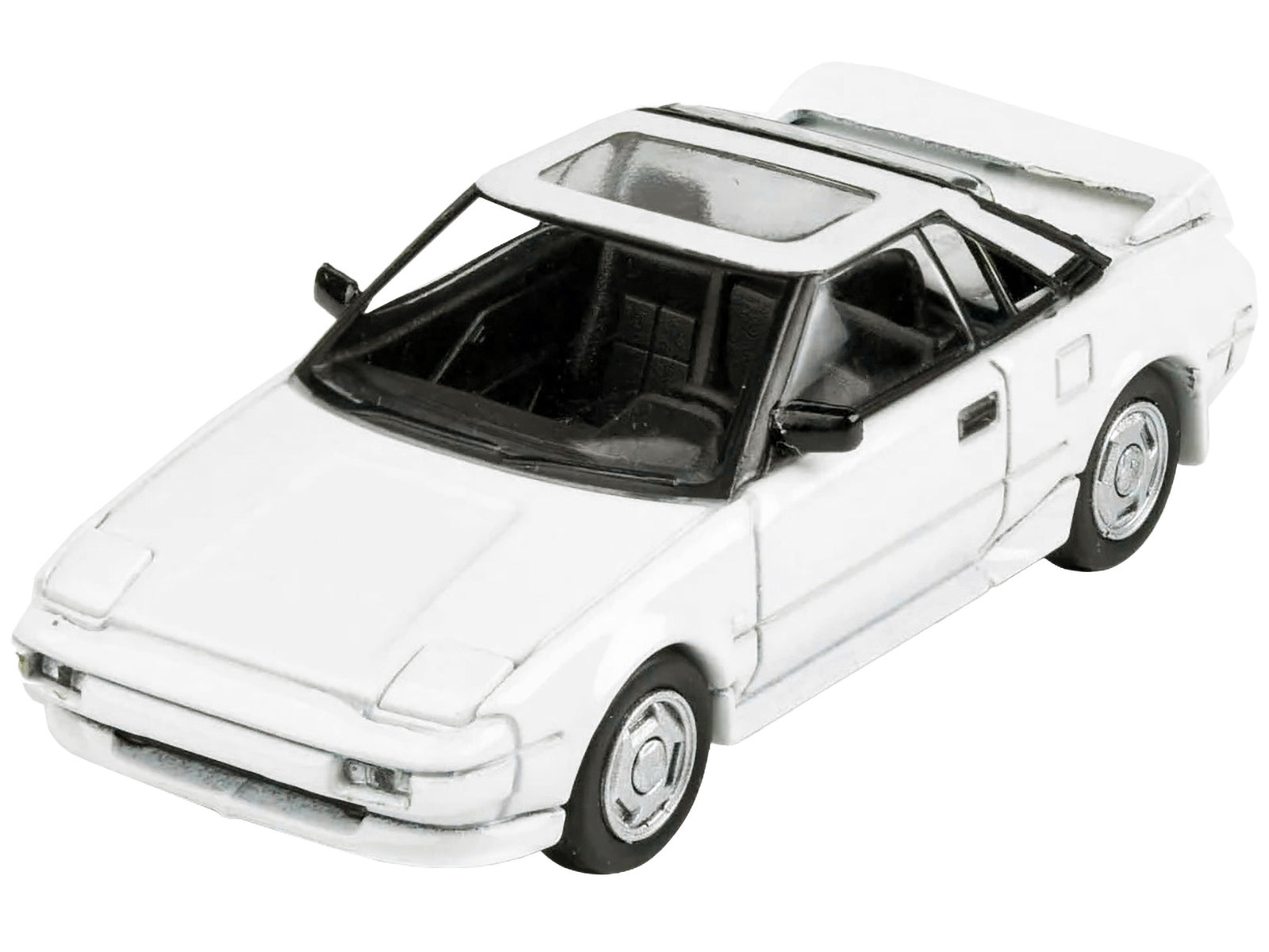 1985 Toyota MR2 MK1 Super White with Sunroof 1/64 Diecast Model Car by Paragon Models Paragon