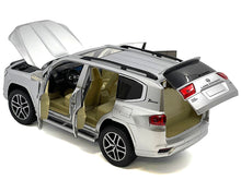 Load image into Gallery viewer, Toyota Land Cruiser Silver Metallic with Sun Roof 1/24 Diecast Model Car Other
