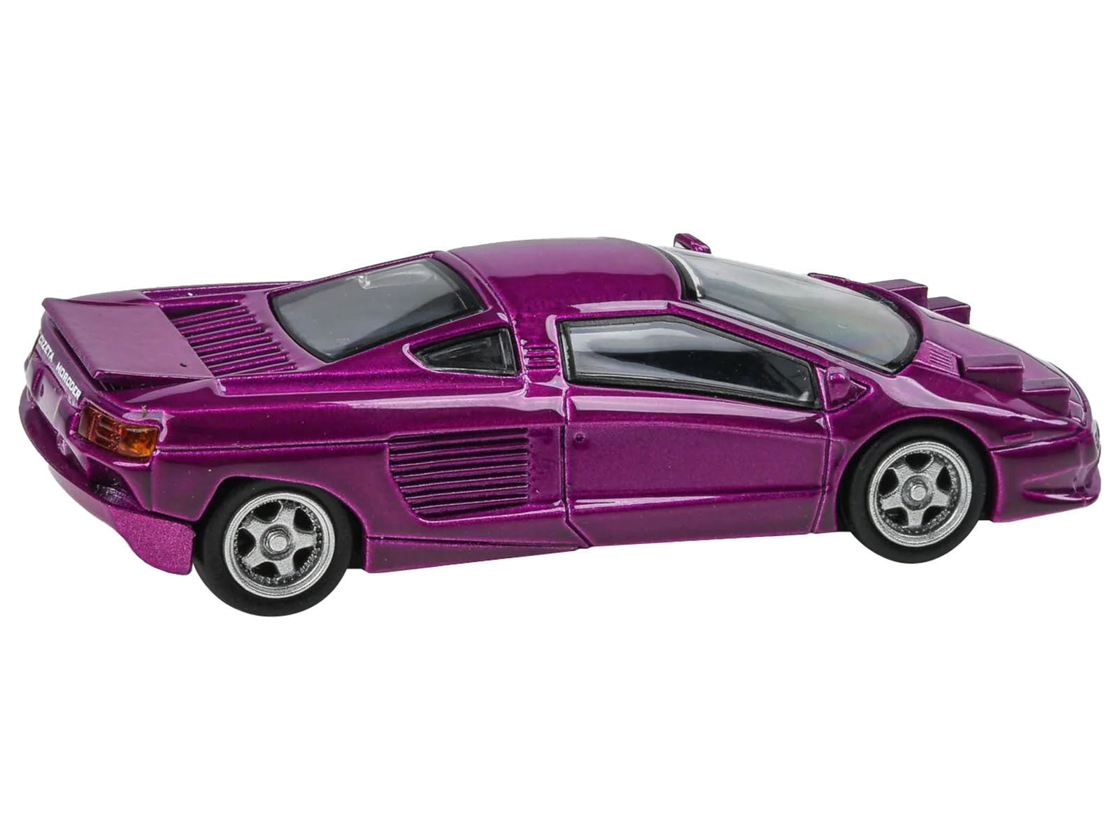 1991 Cizeta V16T Purple Metallic 1/64 Diecast Model Car by Paragon Models Paragon