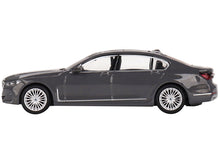 Load image into Gallery viewer, BMW 750Li xDrive Bernina Gray Amber Effect with Sunroof Limited Edition to 2400 pieces Worldwide 1/64 Diecast Model Car by True Scale Miniatures True Scale Miniatures
