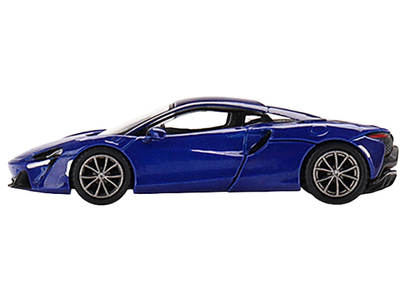 McLaren Artura Volcano Blue Metallic Limited Edition to 3000 pieces Worldwide 1/64 Diecast Model Car by True Scale Miniatures True Scale Miniatures