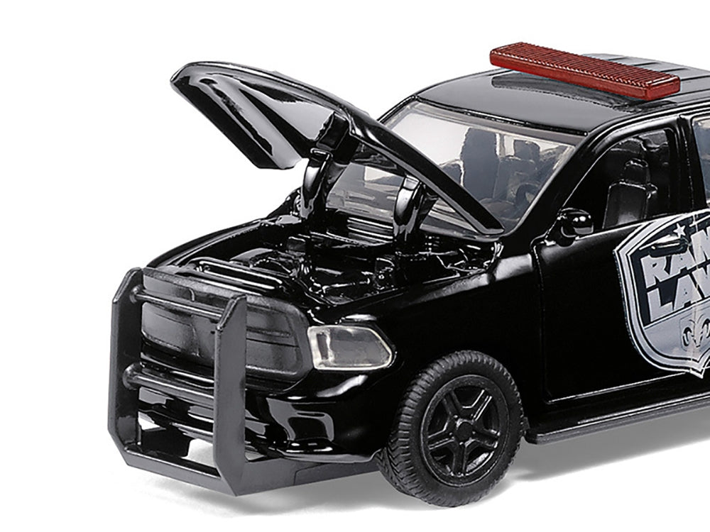 RAM 1500 Pickup Truck Police Black "Raw Law" 1/50 Diecast Model Car by Siku SIKU