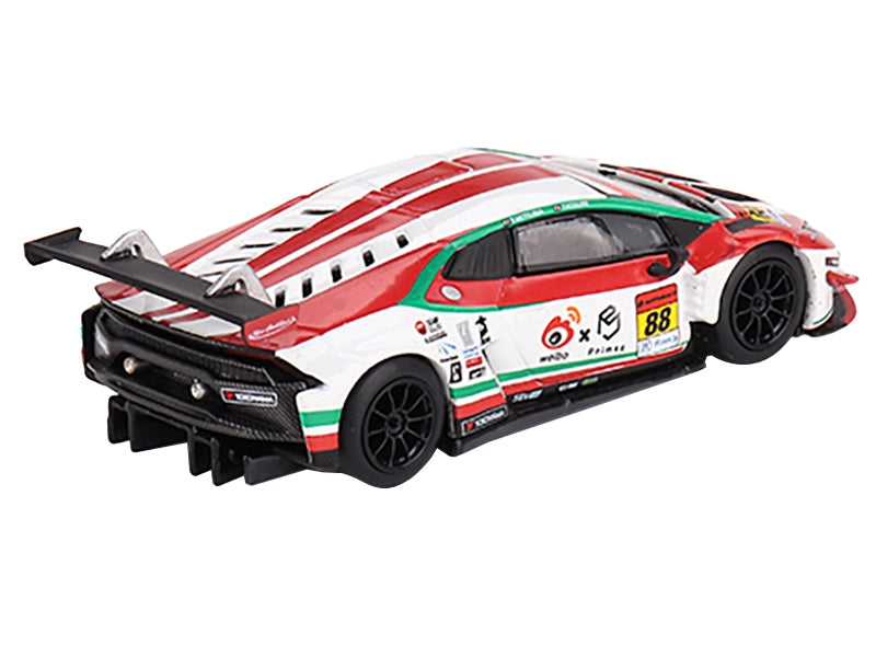 Lamborghini Huracan GT3 EVO #88 Takashi Kogure - Yuya Motojima "Weibo Primez - JLOC" "Super GT Series" (2022) Limited Edition 1/64 Diecast Model Car by True Scale Miniatures True Scale Miniatures