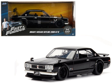 Brian's Nissan Skyline 2000 GT-R RHD (Right Hand Drive) Black 