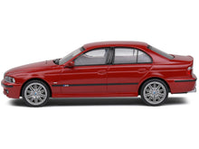 Load image into Gallery viewer, 2003 BMW E39 M5 Imola Red 1/43 Diecast Model Car by Solido Solido
