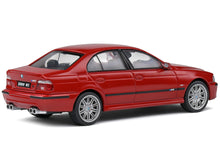 Load image into Gallery viewer, 2003 BMW E39 M5 Imola Red 1/43 Diecast Model Car by Solido Solido
