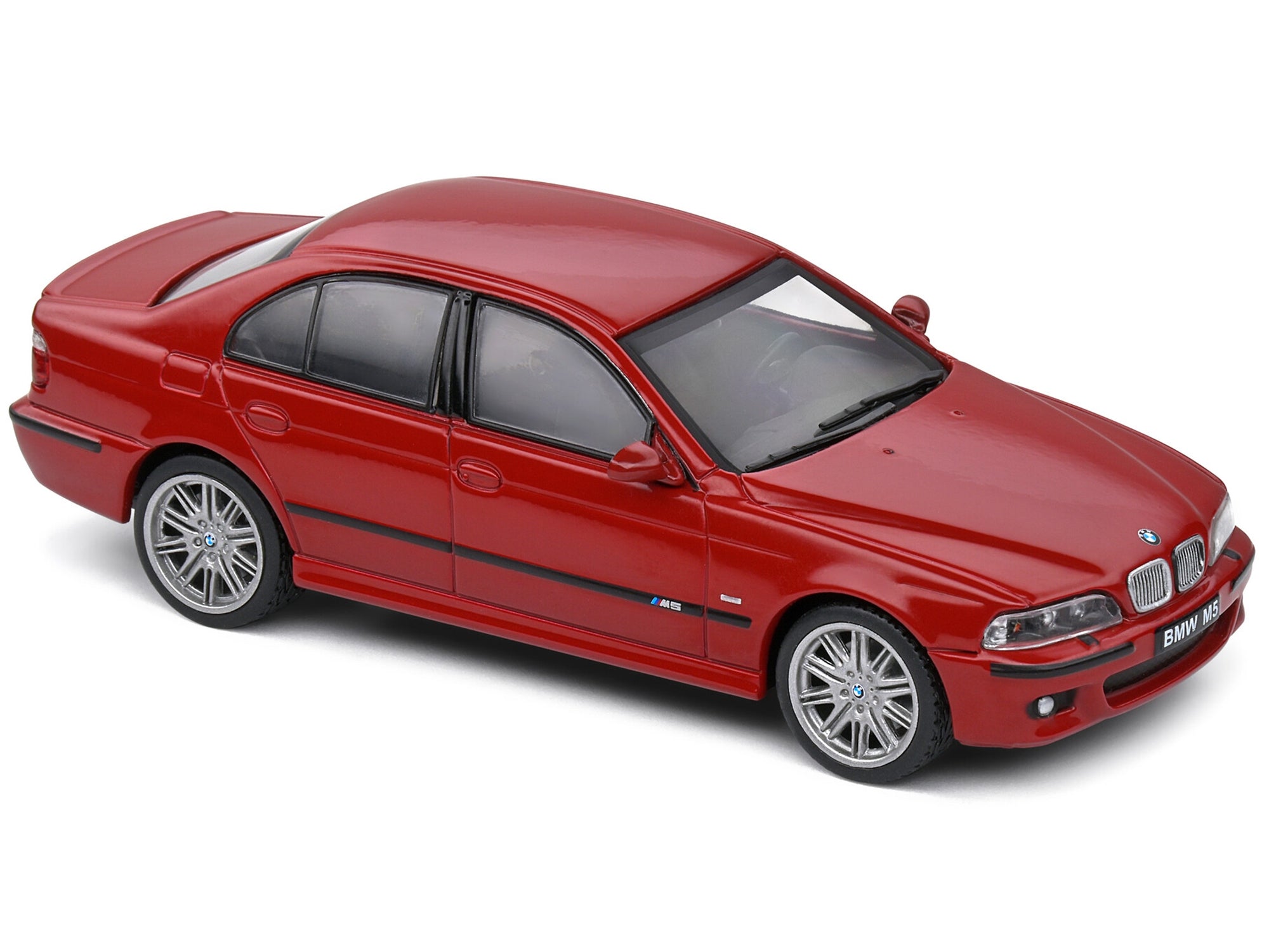 2003 BMW E39 M5 Imola Red 1/43 Diecast Model Car by Solido Solido