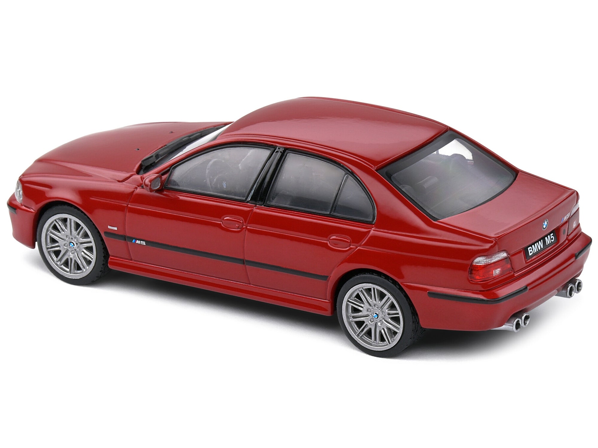 2003 BMW E39 M5 Imola Red 1/43 Diecast Model Car by Solido Solido