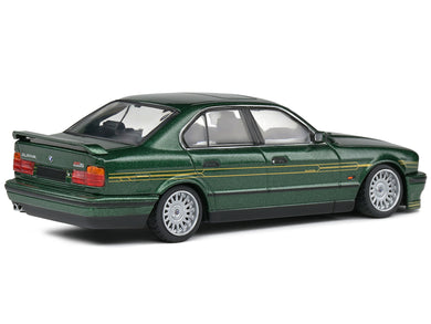 1994 BMW E34 Alpina B10 BiTurbo Alpina Green Metallic 1/43 Diecast Model Car by Solido Solido