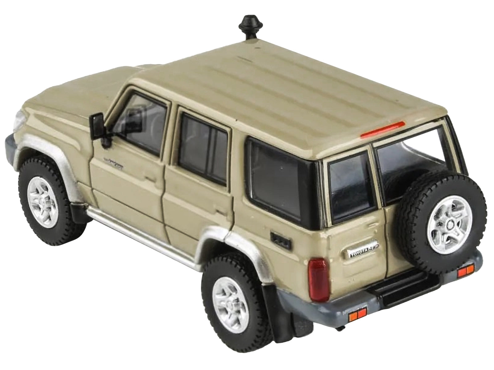 2014 Toyota Land Cruiser 76 Sandy Taupe Tan 1/64 Diecast Model Car by Paragon Models Paragon