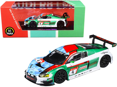 Audi R8 LMS #4 Audi Sport Team Phoenix Nurburgring P1 24 Hours (2019) 1/64 Diecast Model Car by Paragon Paragon