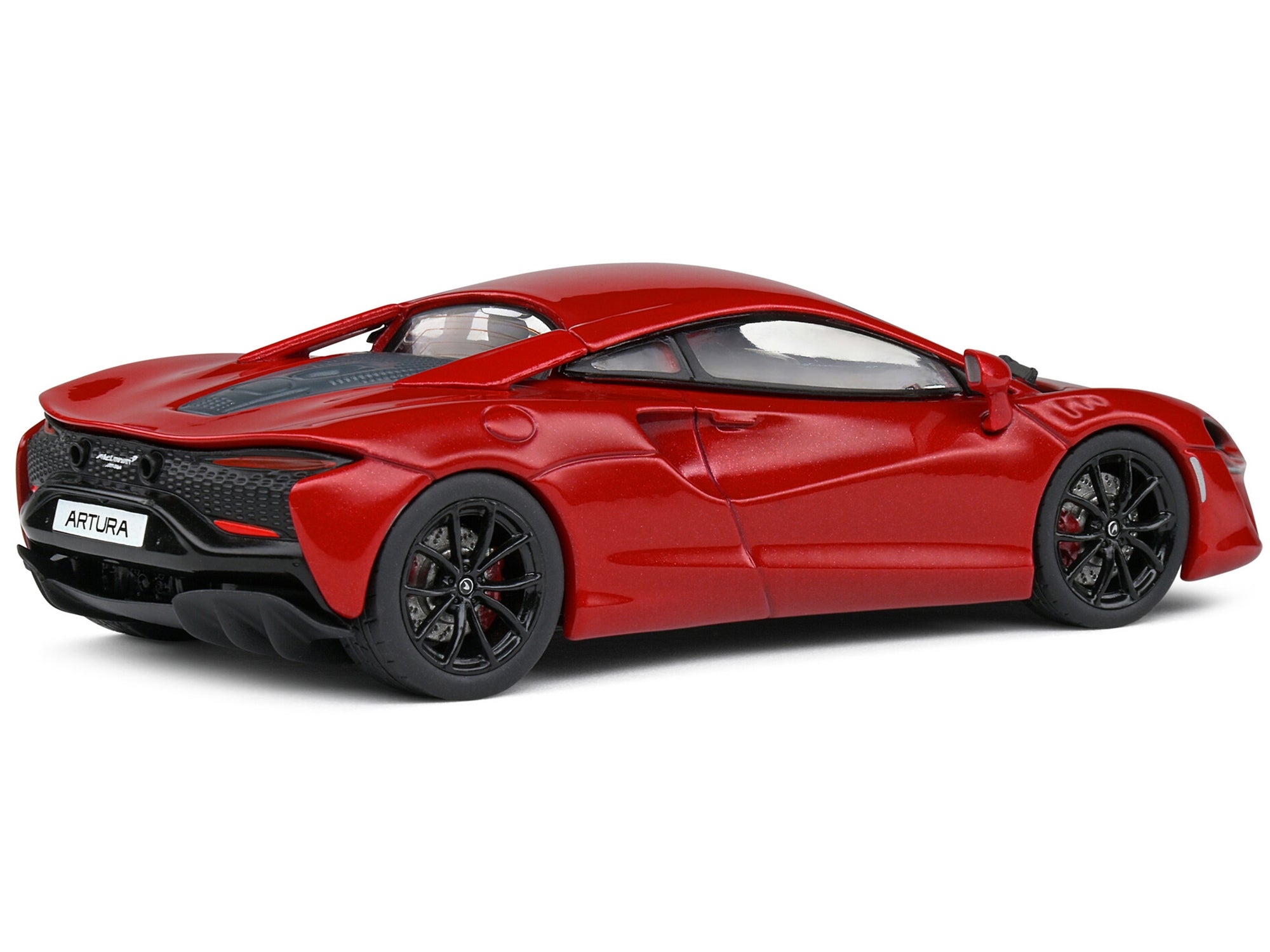 McLaren Artura Hybrid Supercar Amaranth Red Metallic 1/43 Diecast Model Car by Solido Solido