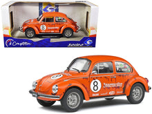 Load image into Gallery viewer, 1974 Volkswagen Beetle 1303 #8 Matt Orange &quot;Jagermeister&quot; Tribute &quot;Competition&quot; Series 1/18 Diecast Model Car by Solido Solido
