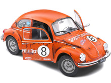 Load image into Gallery viewer, 1974 Volkswagen Beetle 1303 #8 Matt Orange &quot;Jagermeister&quot; Tribute &quot;Competition&quot; Series 1/18 Diecast Model Car by Solido Solido
