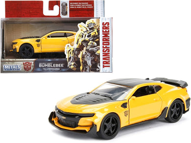 2016 Chevrolet Camaro Yellow Bumblebee with Robot on Chassis 