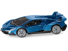 Load image into Gallery viewer, Lamborghini Veneno Blue Metallic Diecast Model Car by Siku SIKU
