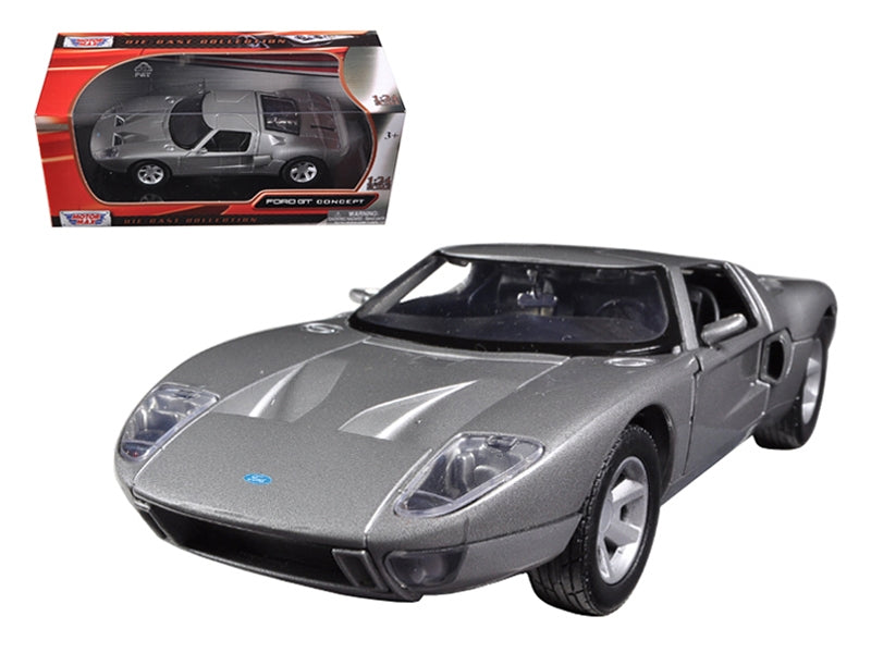 Ford GT Silver 1/24 Diecast Car Model by Motormax Motormax