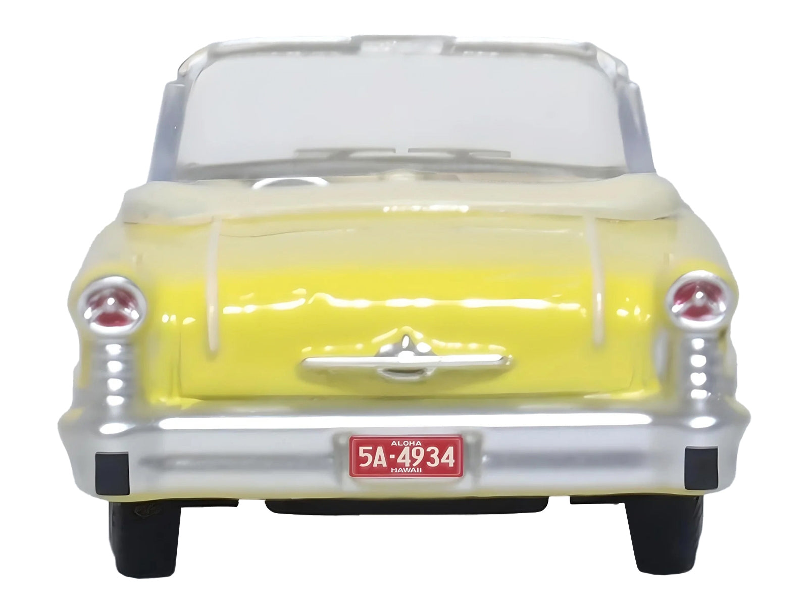 1957 Oldsmobile 88 Convertible Coronado Yellow 1/87 (HO) Scale Diecast Model Car by Oxford Diecast Oxford Diecast