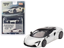 Load image into Gallery viewer, McLaren Artura Ice Silver Metallic with Black Top Limited Edition to 2040 pieces Worldwide 1/64 Diecast Model Car by True Scale Miniatures True Scale Miniatures
