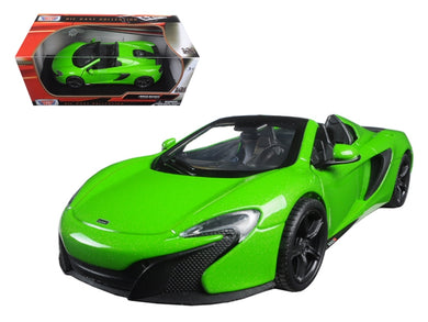 McLaren 650S Spider Green 1/24 Diecast Model Car by Motormax Motormax