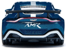 Load image into Gallery viewer, Aston Martin Vantage GT4 Blue Metallic with White Stripes Diecast Model Car by Siku SIKU
