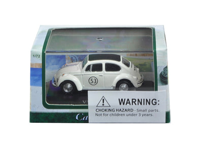 Volkswagen Beetle #53 in Display Case 1/72 Diecast Model Car by Cararama Cararama