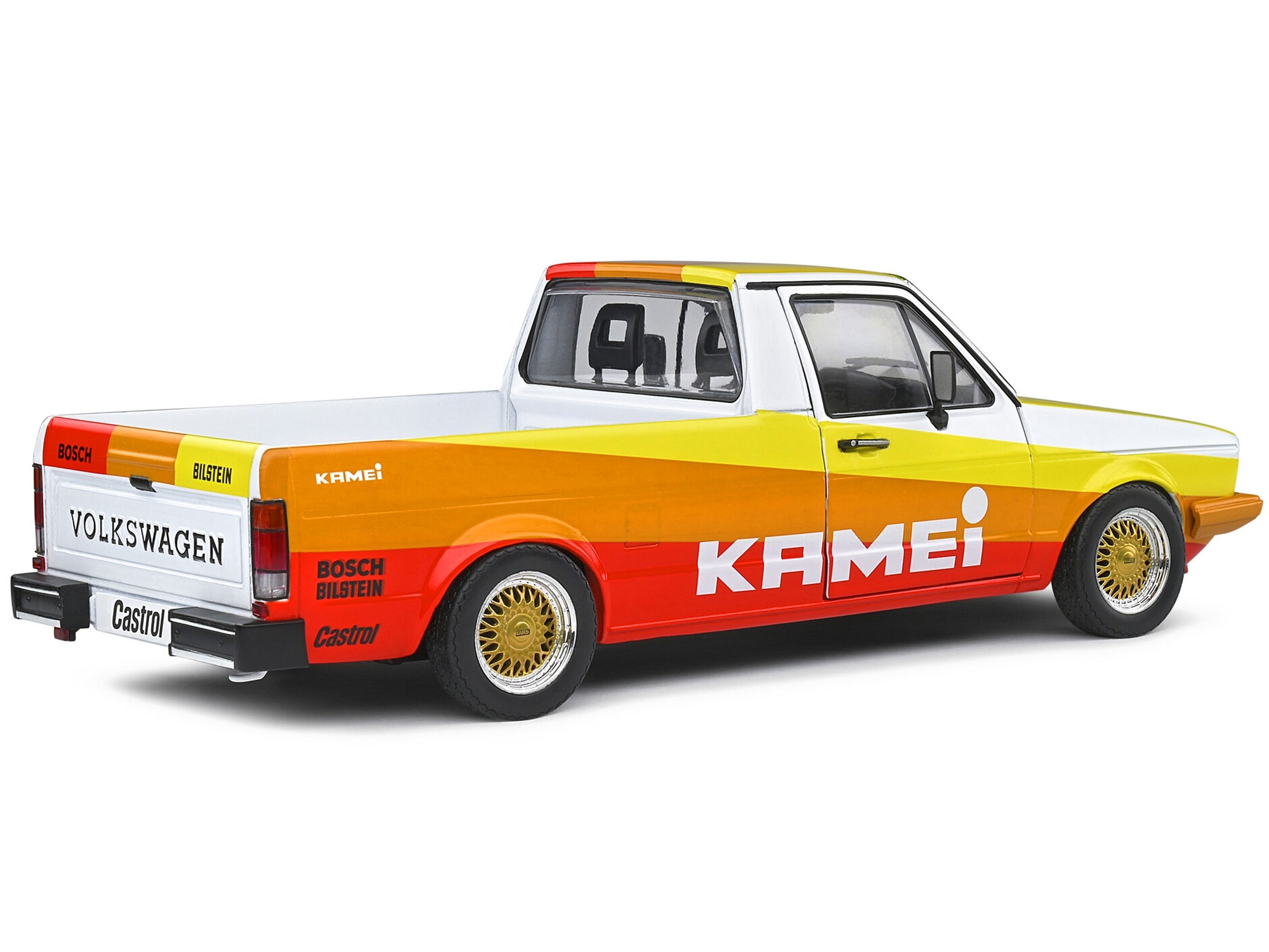 1982 Volkswagen Caddy MK 1 Pickup Truck "Kamei Tribute" 1/18 Diecast Model Car by Solido Solido