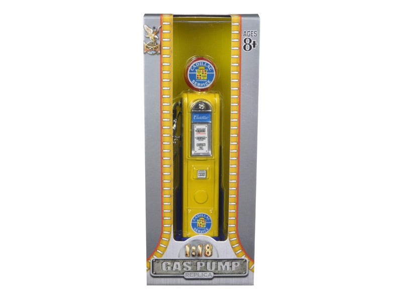 Cadillac Gasoline Vintage Gas Pump Digital 1/18 Diecast Replica by Road Signature Road Signature