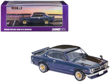 Load image into Gallery viewer, Nissan Skyline 2000 GT-R (KPGC10) RHD (Right Hand Drive) Magic Purple II Metallic 1/64 Diecast Model Car by Inno Models Inno Models
