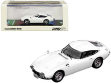 Load image into Gallery viewer, Toyota 2000GT (MF10) RHD (Right Hand Drive) Pegasus White 1/64 Diecast Model Car by Inno Models Inno Models
