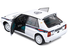 Load image into Gallery viewer, 1992 Lancia Delta HF Integrale Evo 1 Martini 6 White with Blue and Red Stripes &quot;World Rally Champion - Martini Racing&quot; 1/18 Diecast Model Car by Solido Solido
