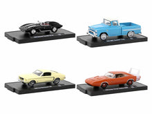 Load image into Gallery viewer, &quot;Auto-Drivers&quot; Set of 4 pieces in Blister Packs Release 106 Limited Edition to 9600 pieces Worldwide 1/64 Diecast Model Cars by M2 Machines M2
