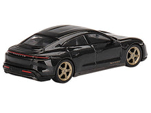 Load image into Gallery viewer, Porsche Taycan Turbo S Volcano Gray Metallic Limited Edition to 1800 pieces Worldwide 1/64 Diecast Model Car by True Scale Miniatures True Scale Miniatures
