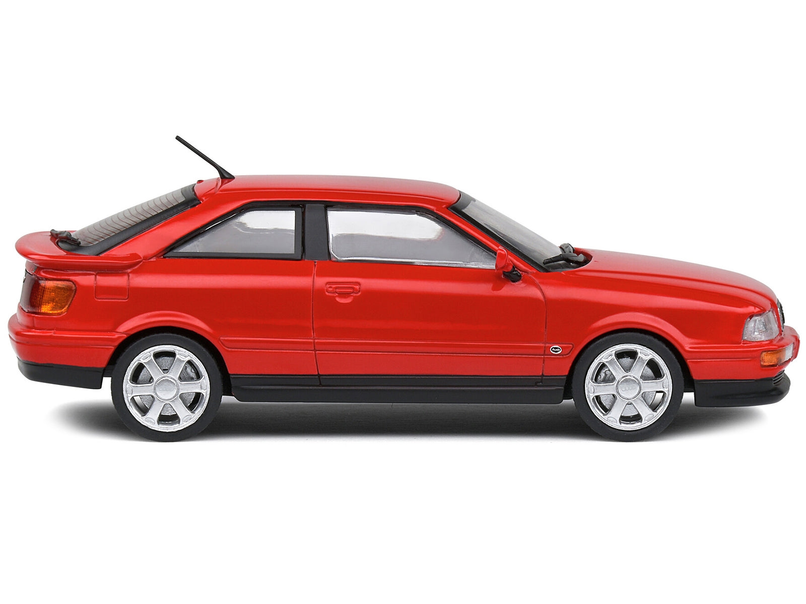 1992 Audi Coupe S2 Lazer Red 1/43 Diecast Model Car by Solido Solido