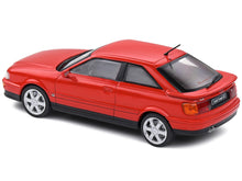 Load image into Gallery viewer, 1992 Audi Coupe S2 Lazer Red 1/43 Diecast Model Car by Solido Solido
