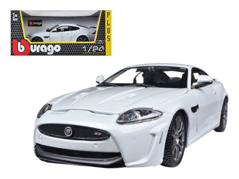 Jaguar XKR-S White 1/24 Diecast Car Model by Bburago Bburago