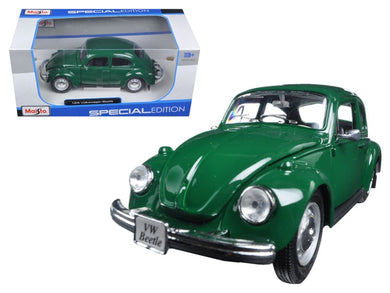 1973 Volkswagen Beetle Green 1/24 Diecast Model Car by Maisto Maisto