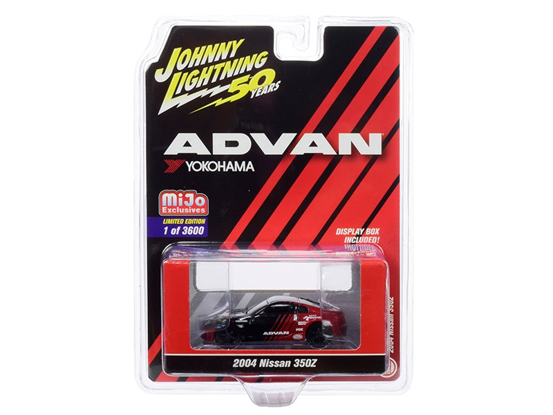 2004 Nissan 350Z ADVAN Yokohama "Johnny Lightning 50th Anniversary" Limited Edition to 3600 pieces Worldwide 1/64 Diecast Model Car by Johnny Lightning Johnny Lightning