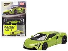 Load image into Gallery viewer, McLaren Artura Flux Green Metallic Limited Edition to 2040 pieces Worldwide 1/64 Diecast Model Car by True Scale Miniatures True Scale Miniatures
