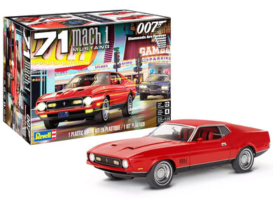 Level 4 Model Kit 1971 Ford Mustang Mach 1 James Bond 007 