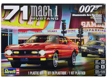 Load image into Gallery viewer, Level 4 Model Kit 1971 Ford Mustang Mach 1 James Bond 007 &quot;Diamonds Are Forever&quot; (1971) Movie 1/25 Scale Model by Revell Revell
