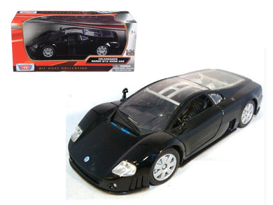 Volkswagen Nardo W12 Show Car Black 1/24 Diecast Model Car by Motormax Motormax