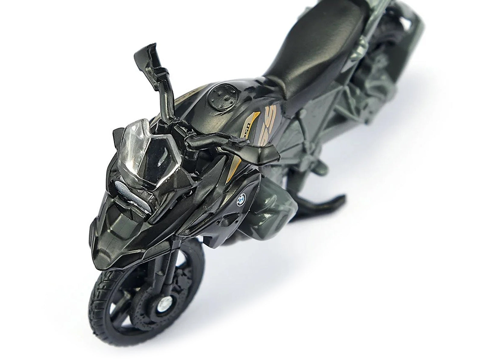 BMW R1250 GS LCI Motorcycle Black and Gray Diecast Model by Siku SIKU