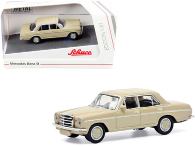 Mercedes Benz 8 Beige 1/87 (HO) Diecast Model Car by Schuco Schuco