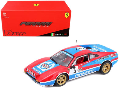 Ferrari 308 GTB #3 J.C. Andruet - Biche Monte Carlo Rally (1982) 1/43 Diecast Model Car by Bburago Bburago