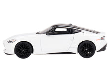 Load image into Gallery viewer, 2023 Nissan Z Performance Everest White Metallic with Black Top Limited Edition to 3000 pieces Worldwide 1/64 Diecast Model Car by True Scale Miniatures True Scale Miniatures
